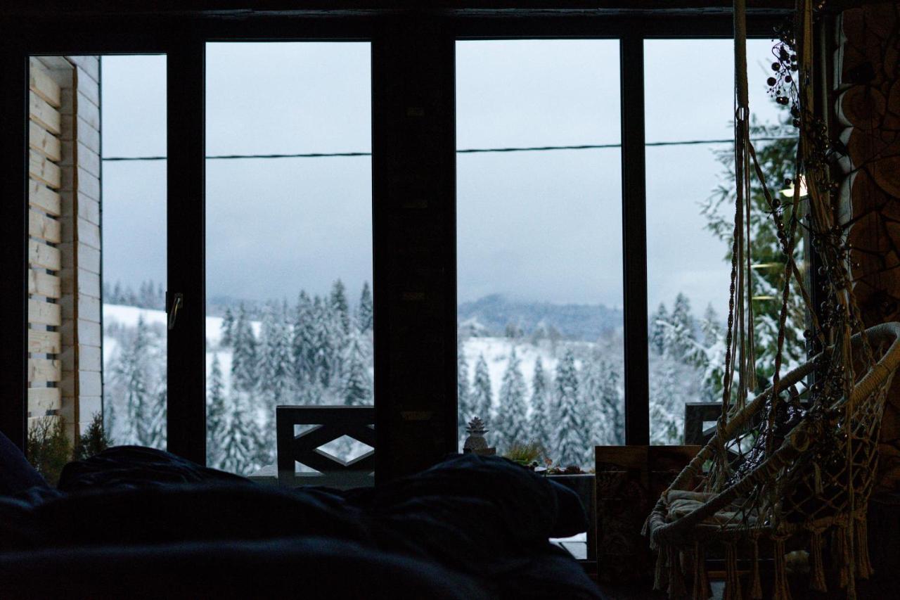 Карпатське Hygge Котедж Для Двох З Чаном-Джакузі У Горах 斯拉夫西克 外观 照片